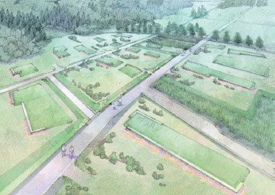 모로타케 지구 집락 의 이미지