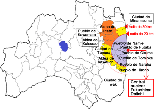 Image : Transition of evacuation instruction zones 1