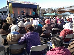 復興ソングなどのライブショー