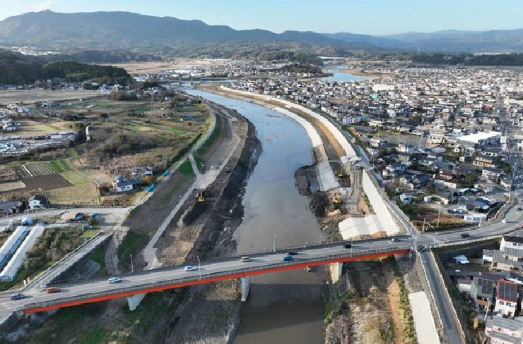 河川の写真