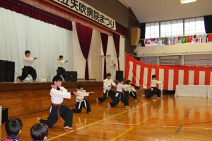 「躰道」演武の写真