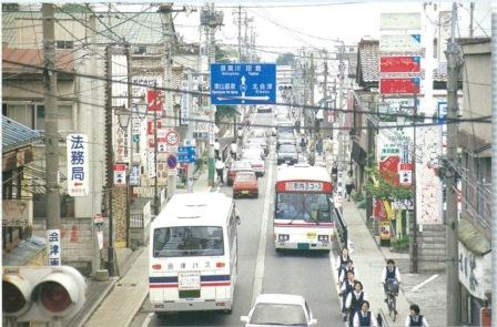 国道１１８号　会津若松市表町工区の施工前です