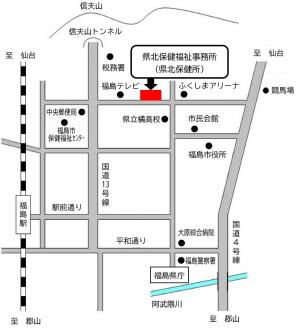 県北保健福祉事務所地図