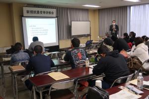 福島大学農学群食農学類長　生源寺教授による講演（近未来の農業・農村を考える）