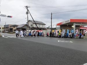 津波避難訓練