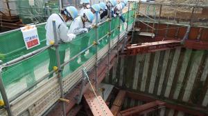 第一原発の現地調査