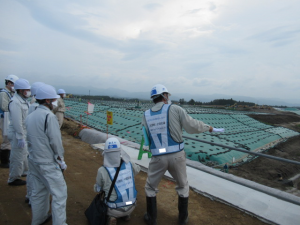 中間貯蔵施設の施設確認①