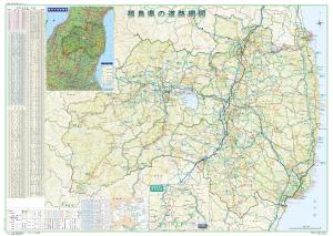 福島県の道路網図2024