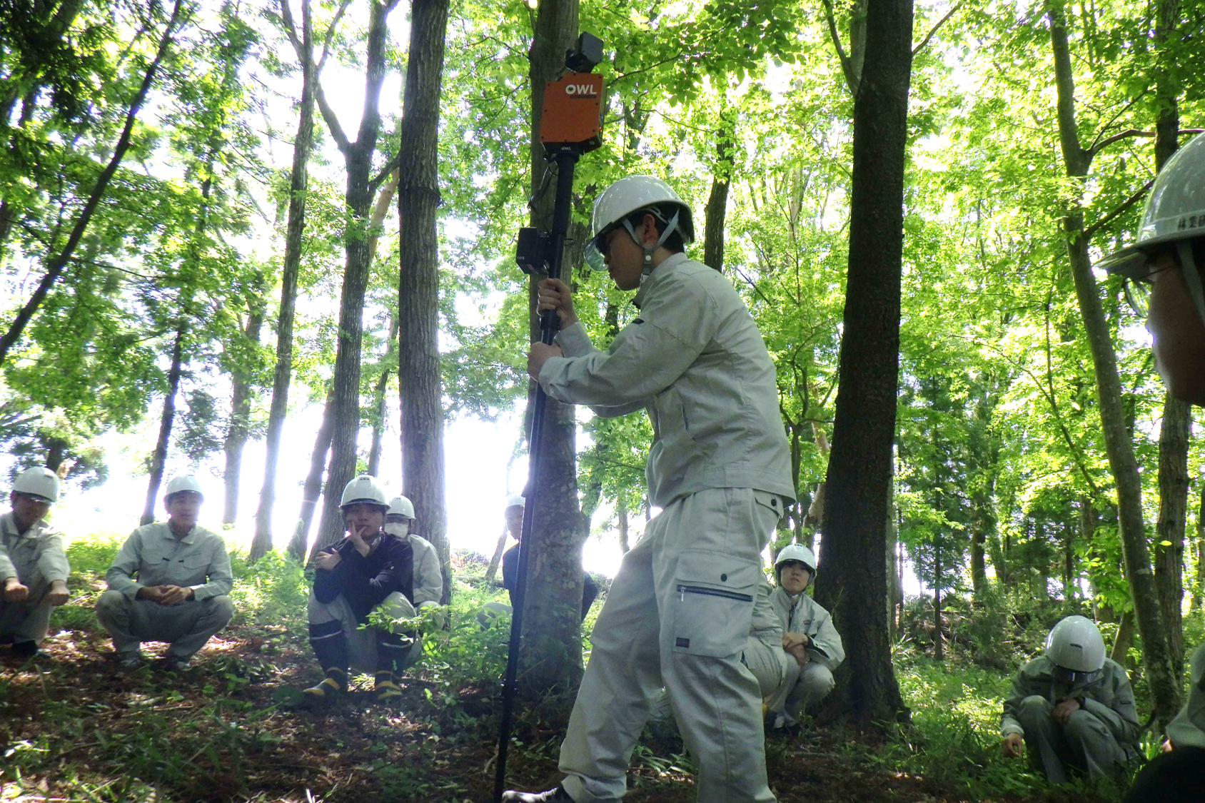 森林3次元計測技術