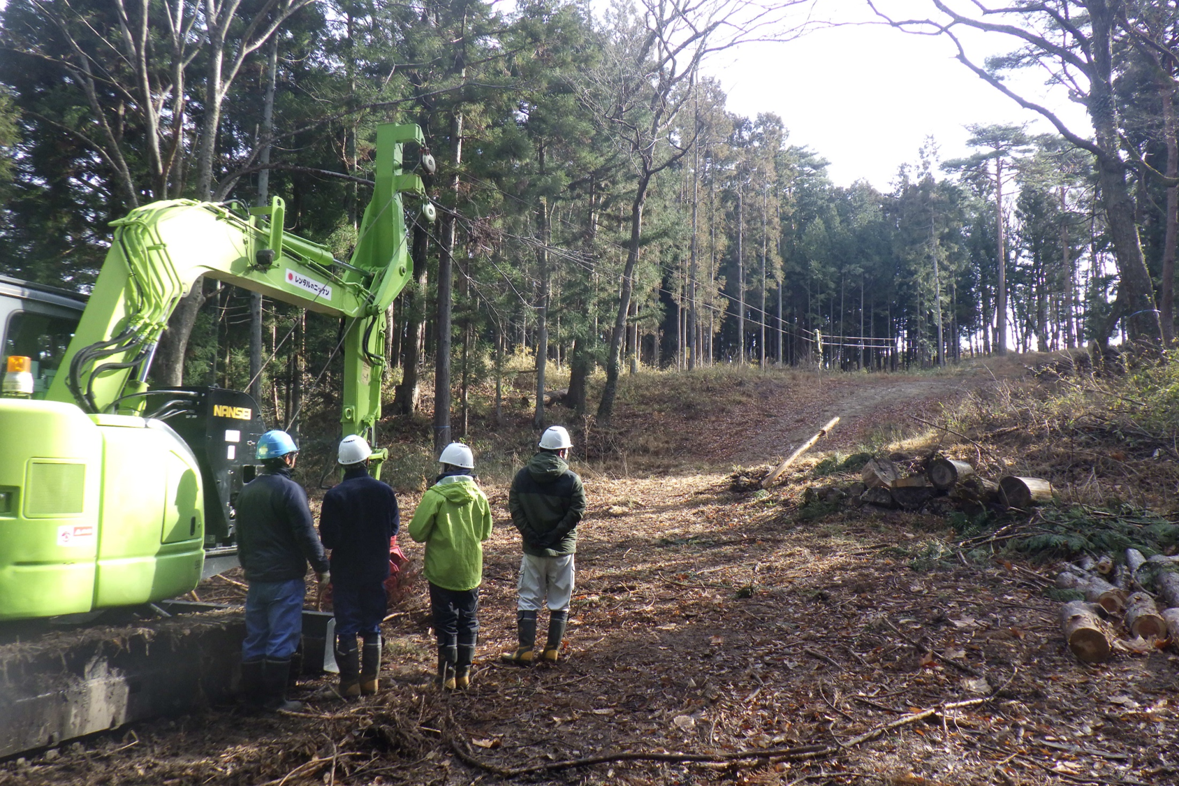 高性能林業機械