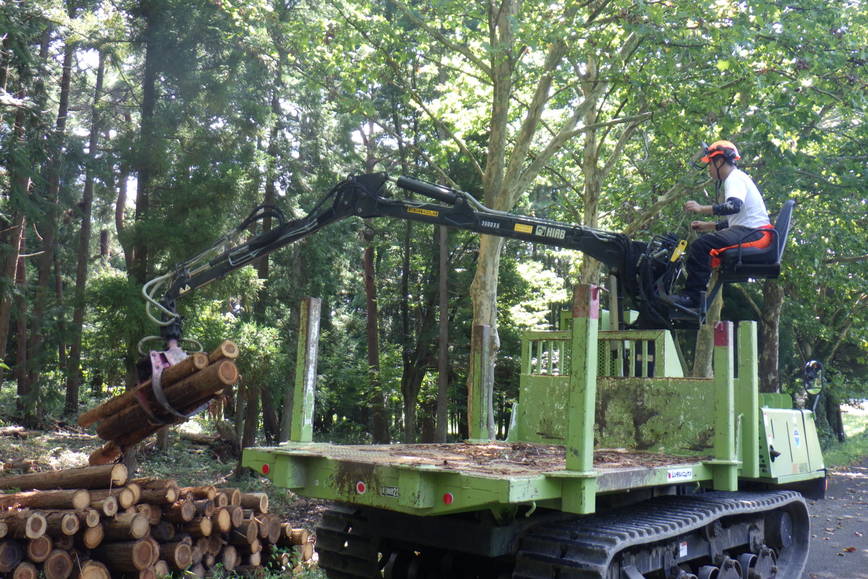 高性能林業機械