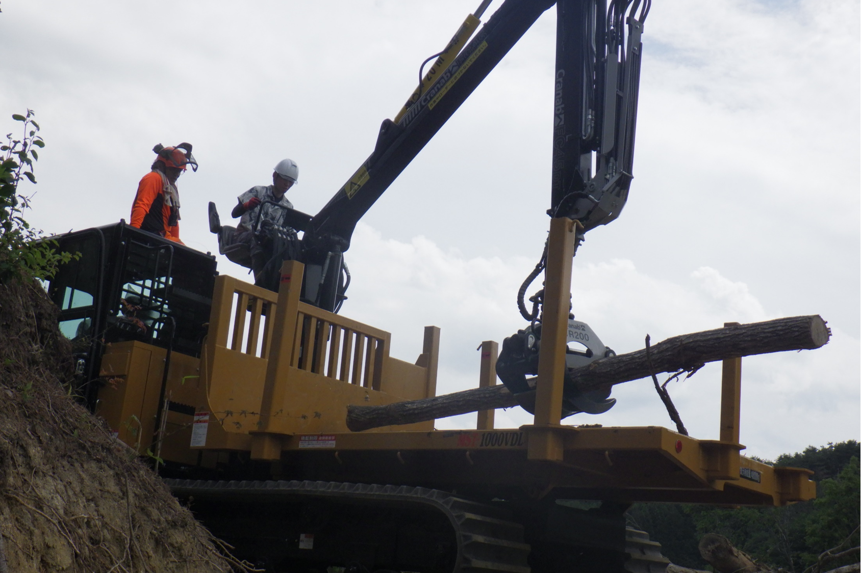 高性能林業機械