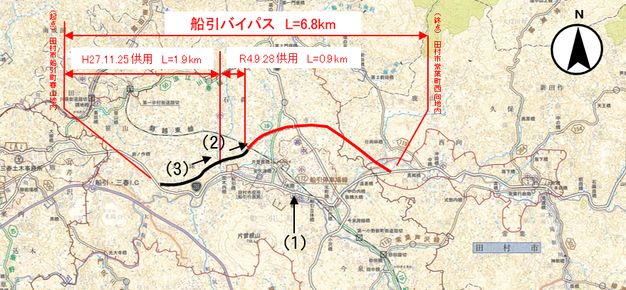 船引位置図