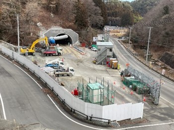 五枚沢工事状況１