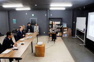 国見町地域おこし協力隊との意見交換会写真