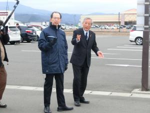 知事訪問