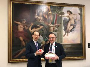 2025年大阪・関西万博 イタリアパビリオン視察写真１
