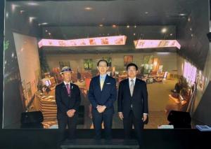 2025年大阪・関西万博 デジタルトラベルゾーン（只見線VR）視察写真１