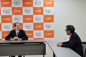 ライオンズクラブ国際協会３３２－Ｄ地区ガバナー表敬訪問写真１