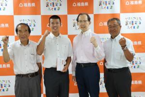 聖光学院高等学校 全国高等学校野球選手権大会出場報告写真３