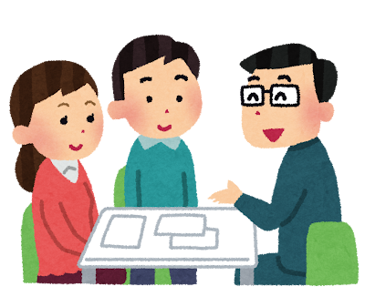 説明している状況を表す画像