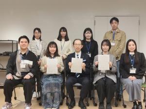 選定メンバーとの集合写真