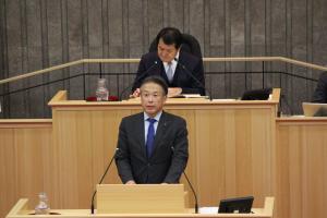 代表質問（三村博隆議員）