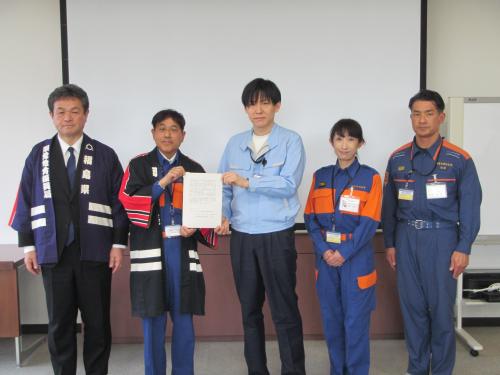 協力要請活動の写真