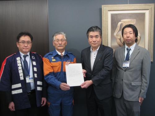 協力要請活動の写真