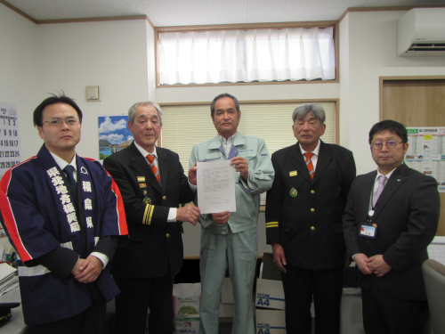 協力要請活動の写真