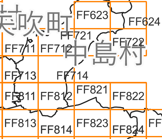 指定道路図（中島村）