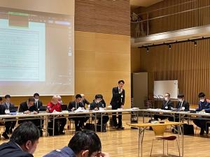 避難実施要領の説明