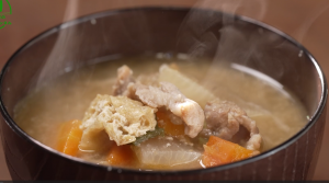 特製のお味噌で作った豚汁