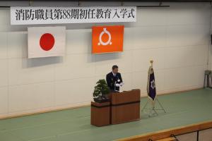 入学式の様子です。