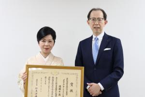 遠藤千晶氏表敬訪問画像２