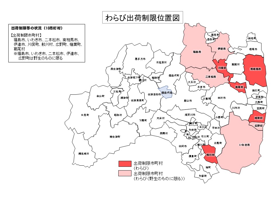 わらび（栽培・野生）