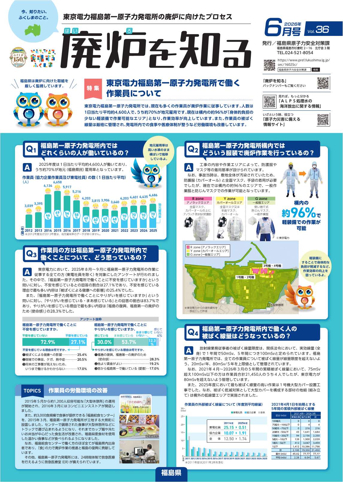 廃炉を知るVol.36（６月号）表