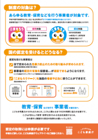 事業者向け（裏）