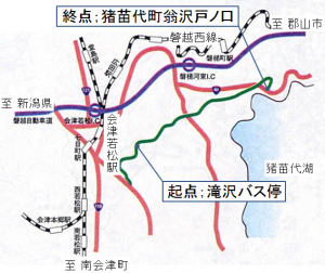 コース18のアクセス図