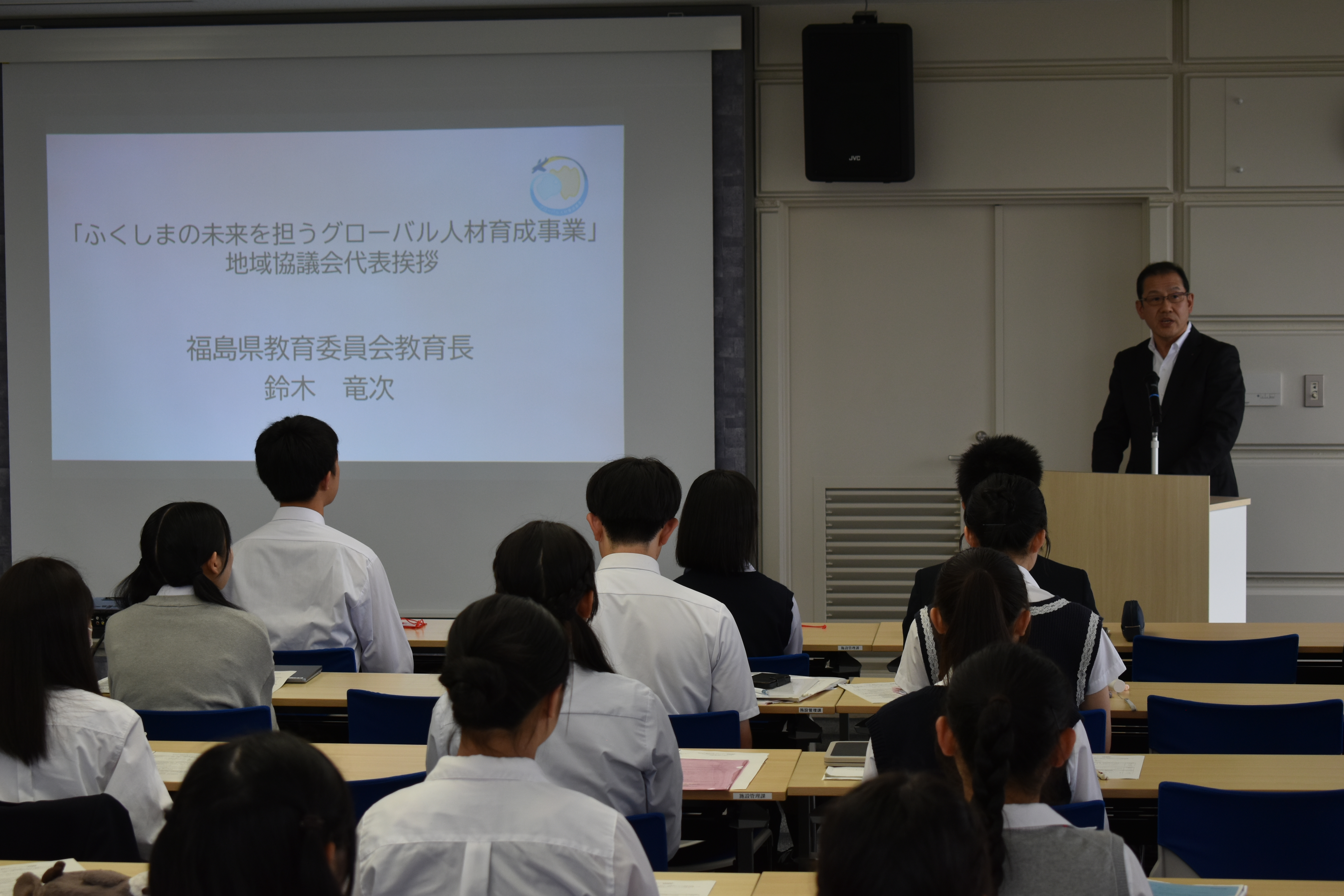 鈴木教育長 挨拶