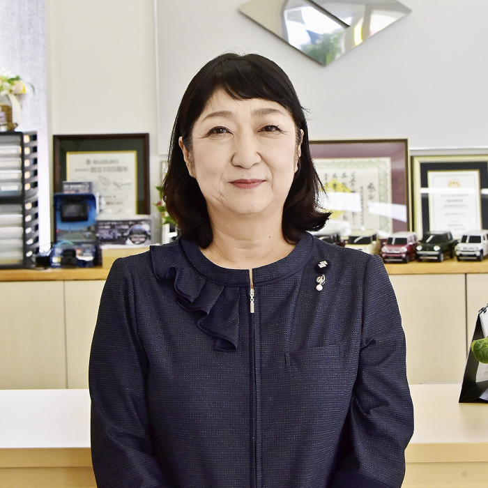 代表取締役 芳賀 徳子さん