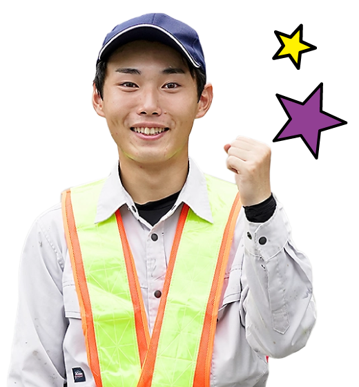 技術部 技師 1年目 峯岸 孝雲さん