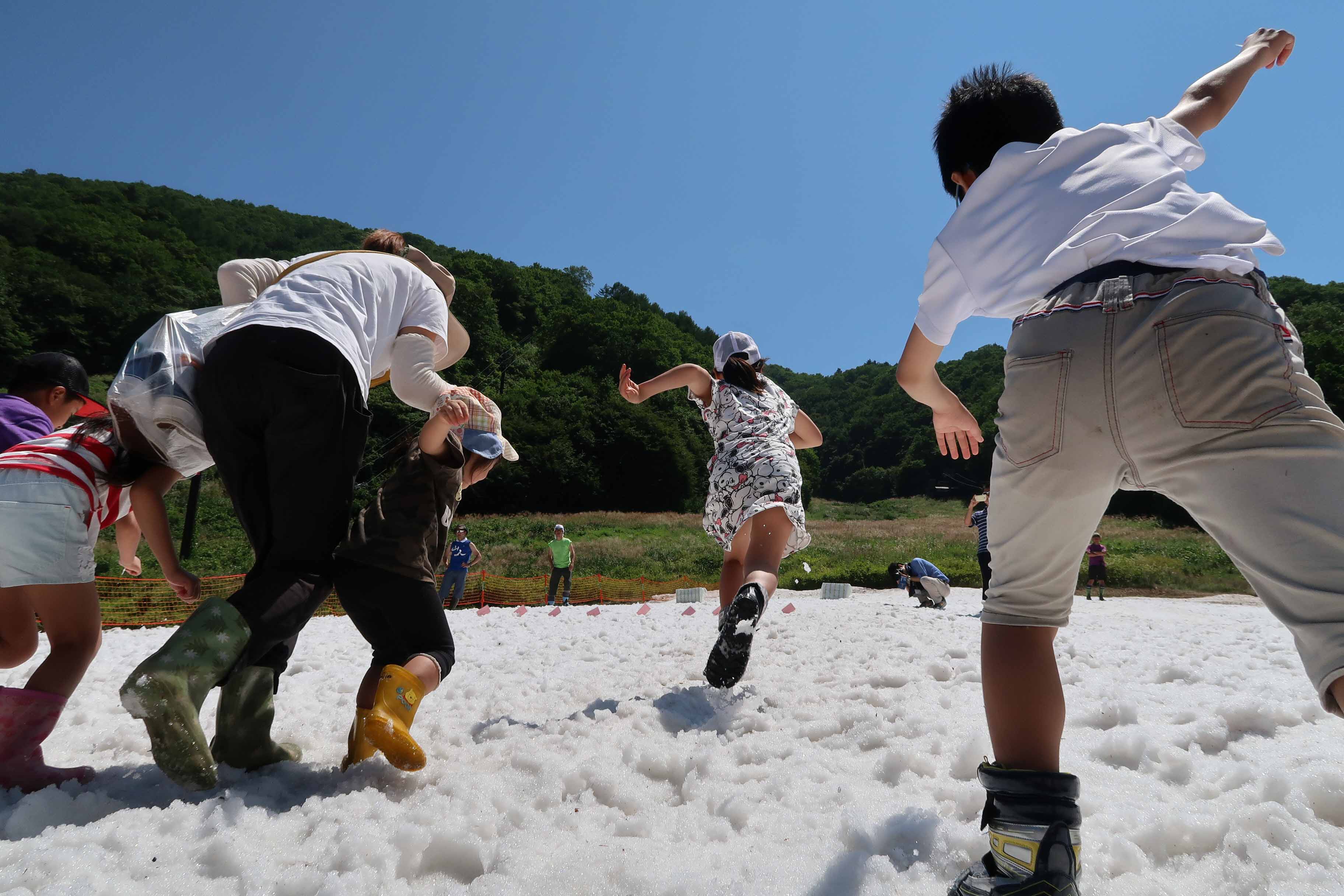 真夏の雪まつり